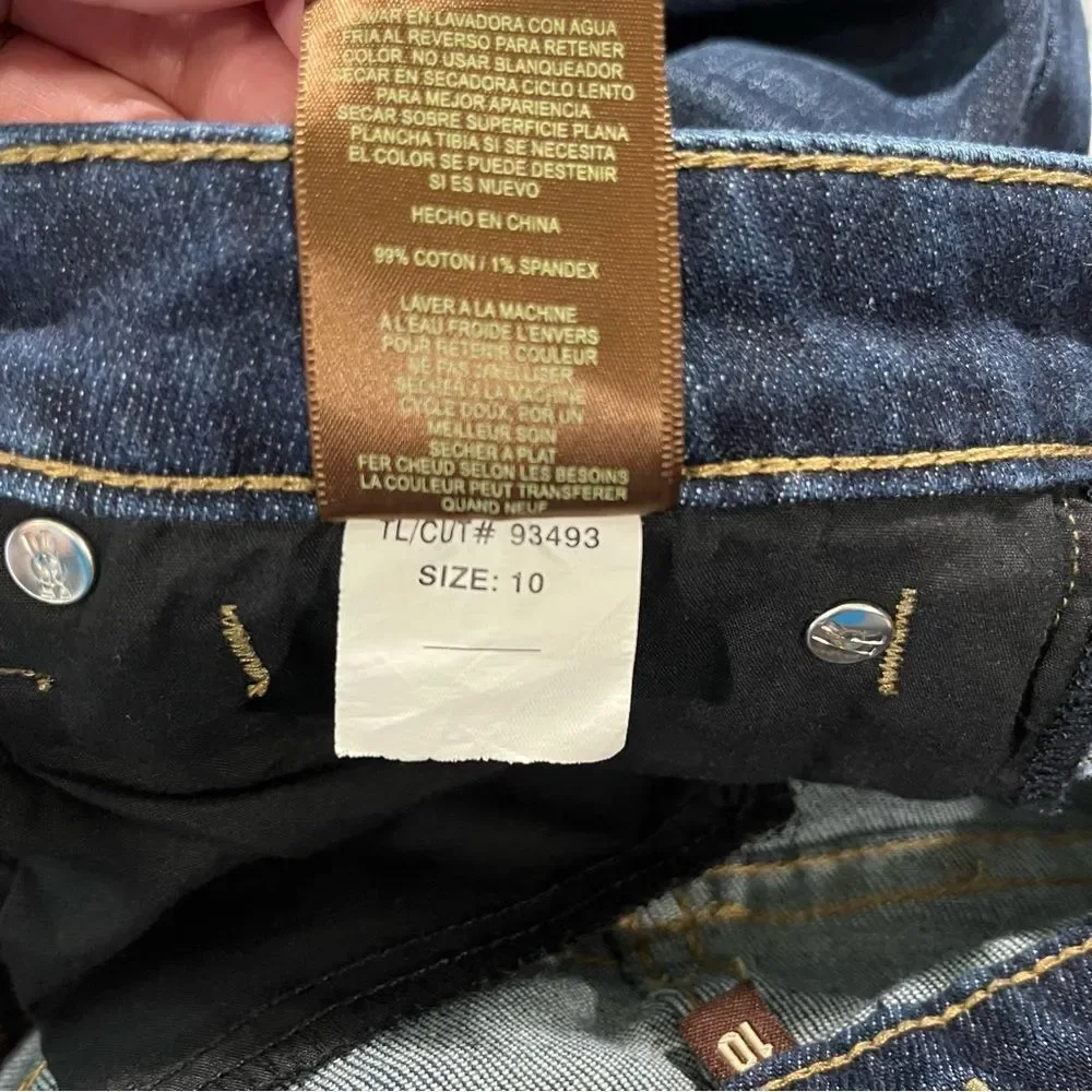 Kut from the Kloth Dark Blue Jean Shorts - Picture 7 of 8